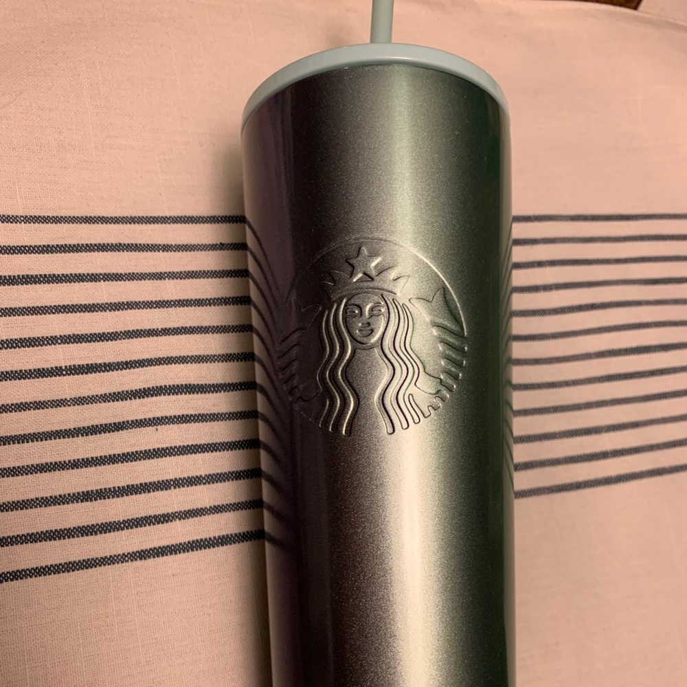 ❌SOLD ❌Starbucks ombré steel tumbler